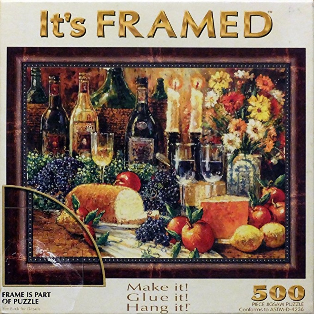 It's Framed 500 piece Jigsaw Puzzle, Still Art